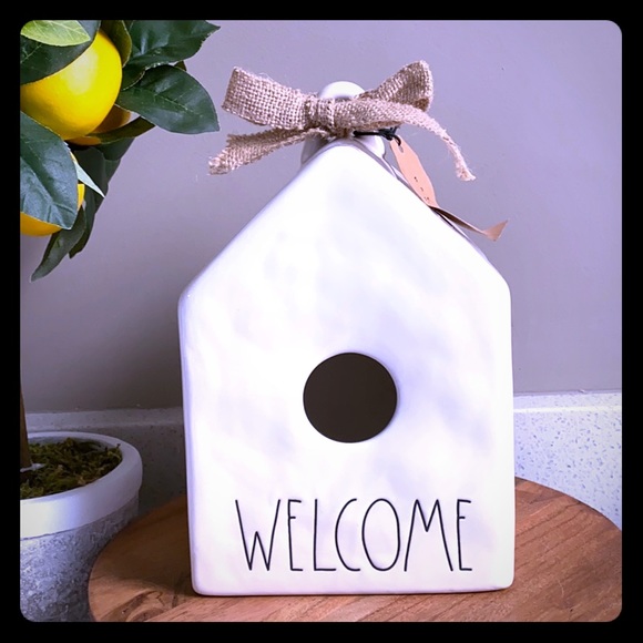 Rae Dunn Other - ❗️RAE DUNN WELCOME BIRDHOUSE MODERN FARMHOUSE